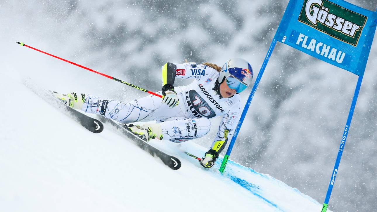 Vonn dominiert, Rebensburg Fünfte