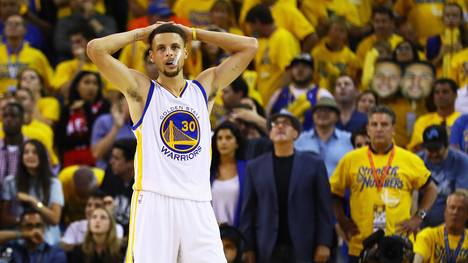 Stephen Curry verlor mit Golden State im Finale gegen Cleveland