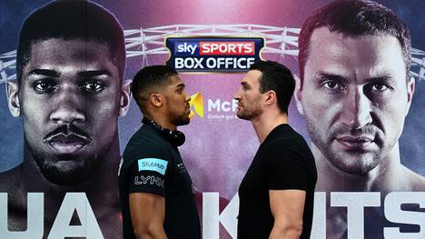 Anthony Joshua v Wladimir Klitschko Press Conference