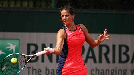 Julia Görges steht beim WTA-Turnier in Bukarest im Achtelfinale