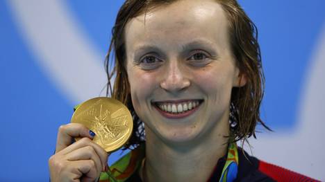 Katie Ledecky gewann ihre vierte Goldmedaille