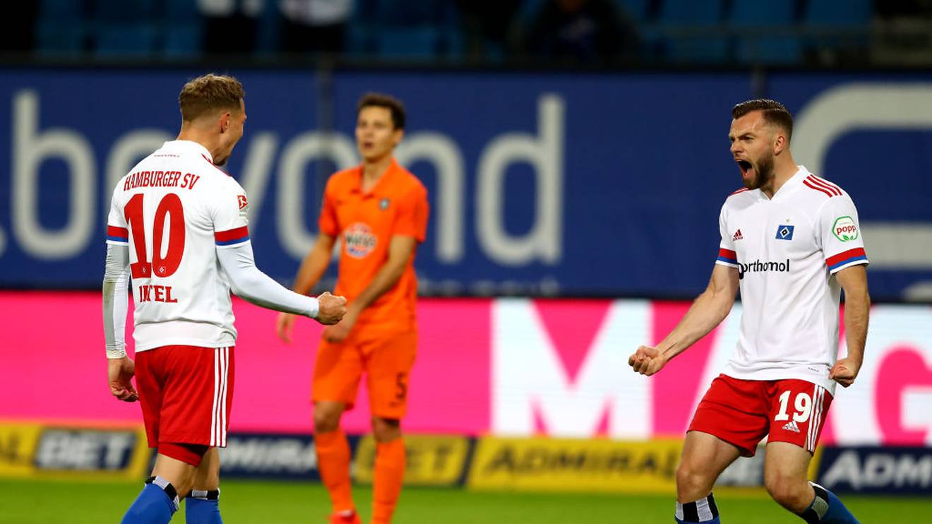 2 Bundesliga Hsv Aue 3 0 Hamburg Ballert Sich Zu Vereinsrekord