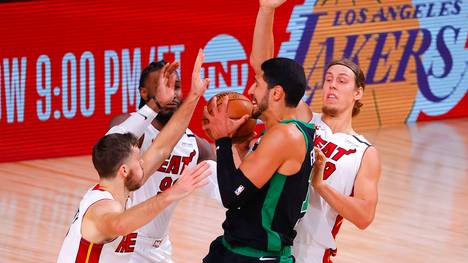Enes Kanter verlor mit den Boston Celtics auch das zweite Spiel der Serie gegen die Miami Heat