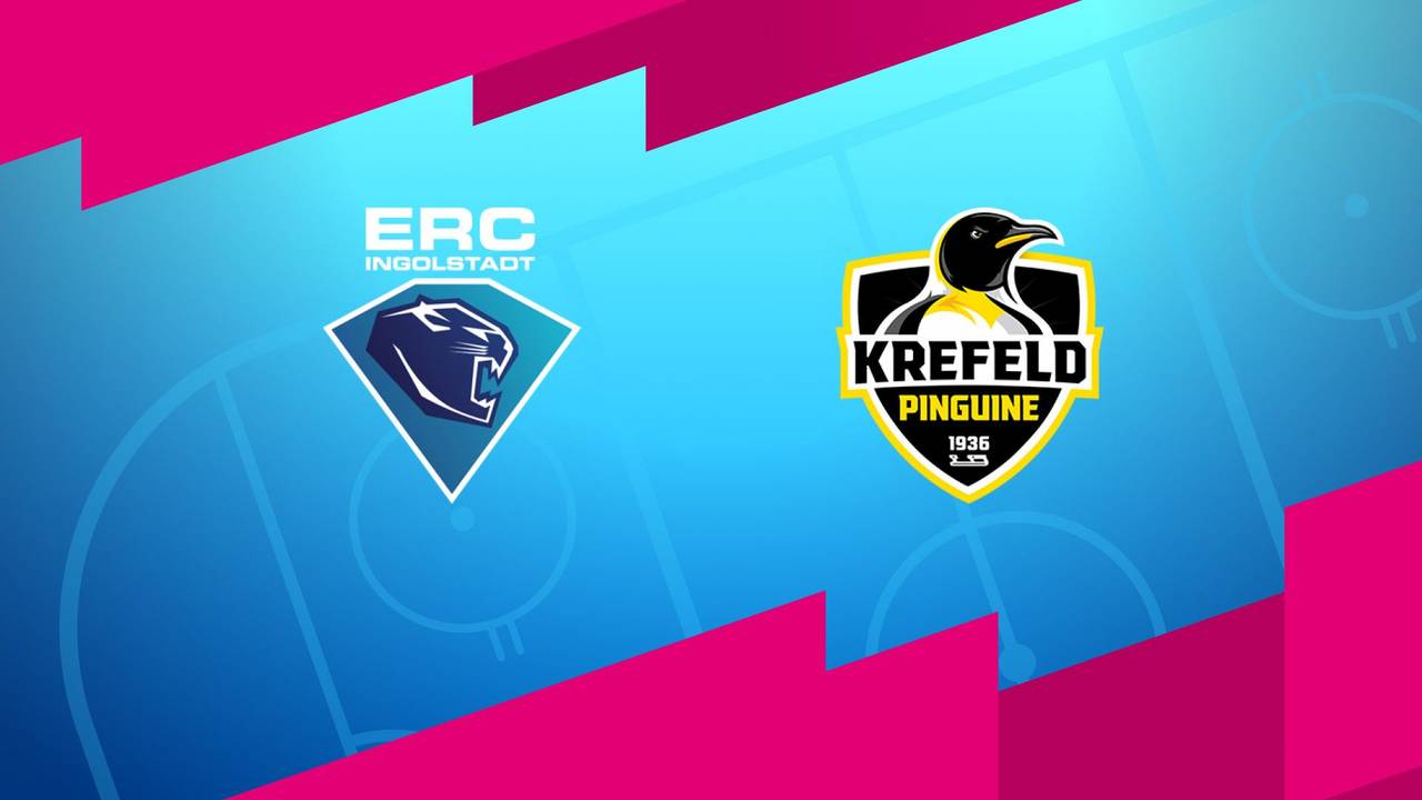 ERC Ingolstadt - Krefeld Pinguine (Highlights)