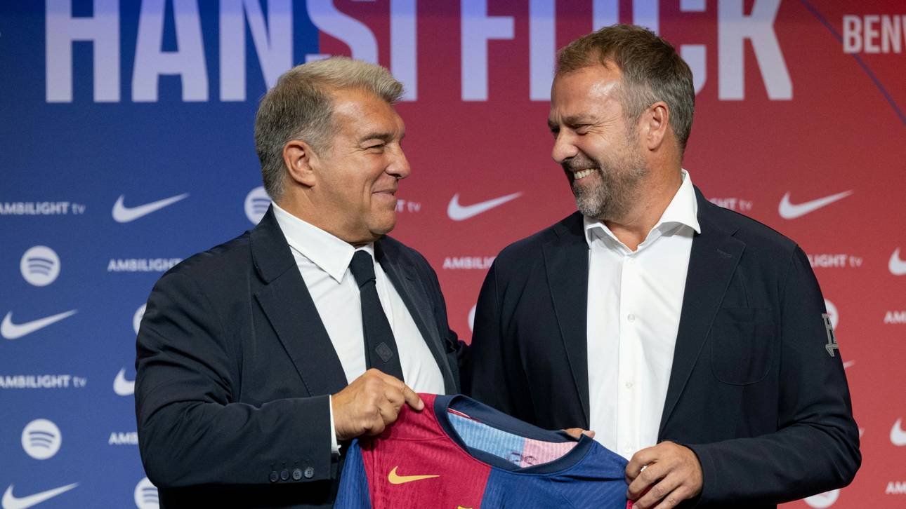 Laporta und Flick verstehen sich bestens