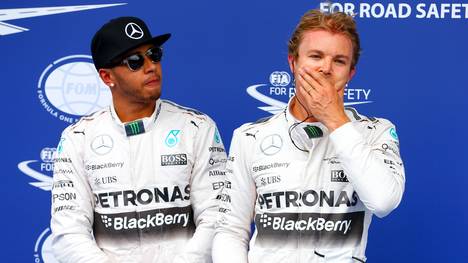 Lewis Hamilton und Nico Rosberg drehten sich beide beim Qualifying in Spielberg