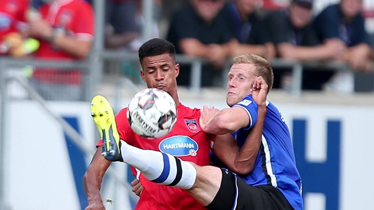 Arminia holt Punkt in Heidenheim