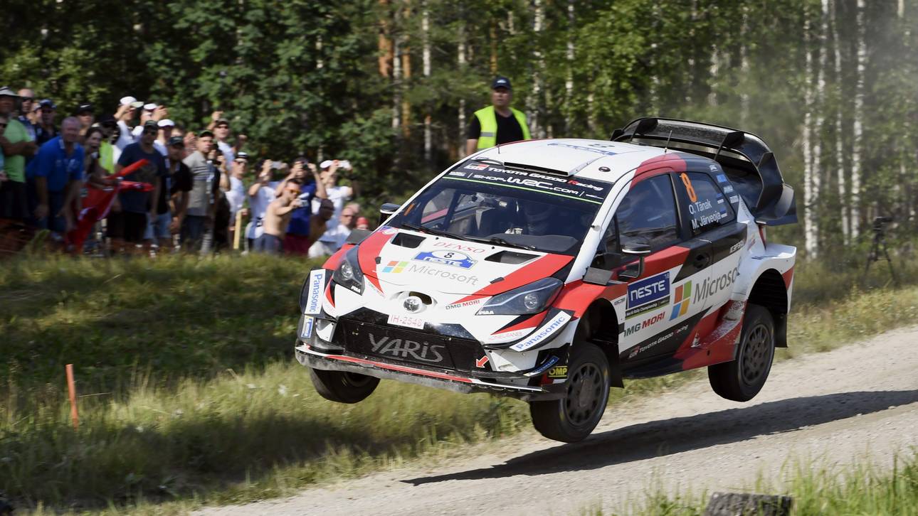 Tänak verteidigt Führung in Finnland