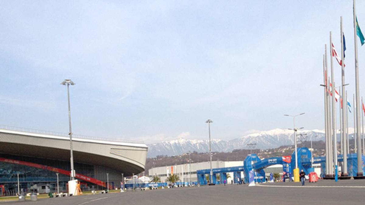 Der deutsche Streckenplaner Hermann Tilke hat den Rundkurs auf dem Gelände der Olympischen Winterspiele entworfen. Was vor knapp acht Monaten noch etwas bieder wirkt...