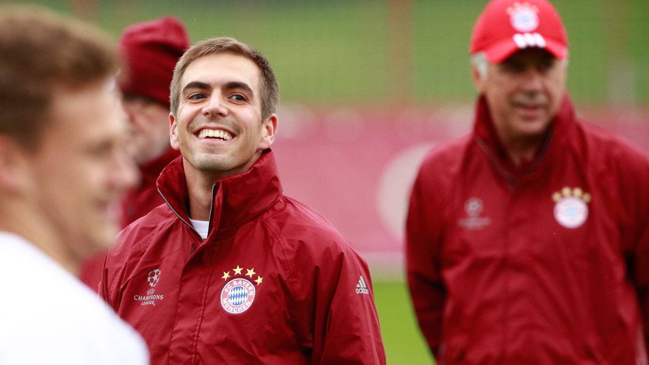 Öffentliches Training bei Bayern