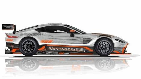 PROsport will zwei der neuen Aston Martin Vantage GT3 einsetzen