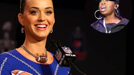 Frauenpower beim Super Bowl: Angeblich soll Missy Elliott der Überraschungsgast von Katy Perry sein.