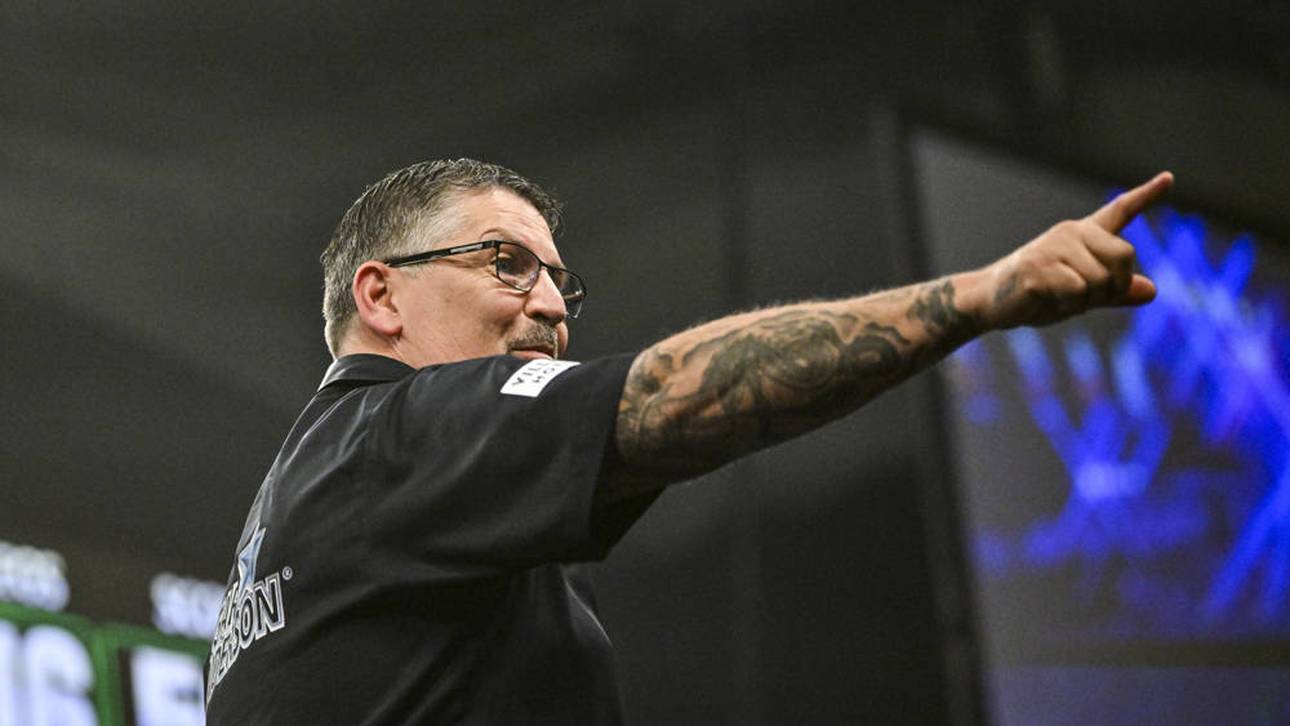 Darts-Legende wirft 9-Darter