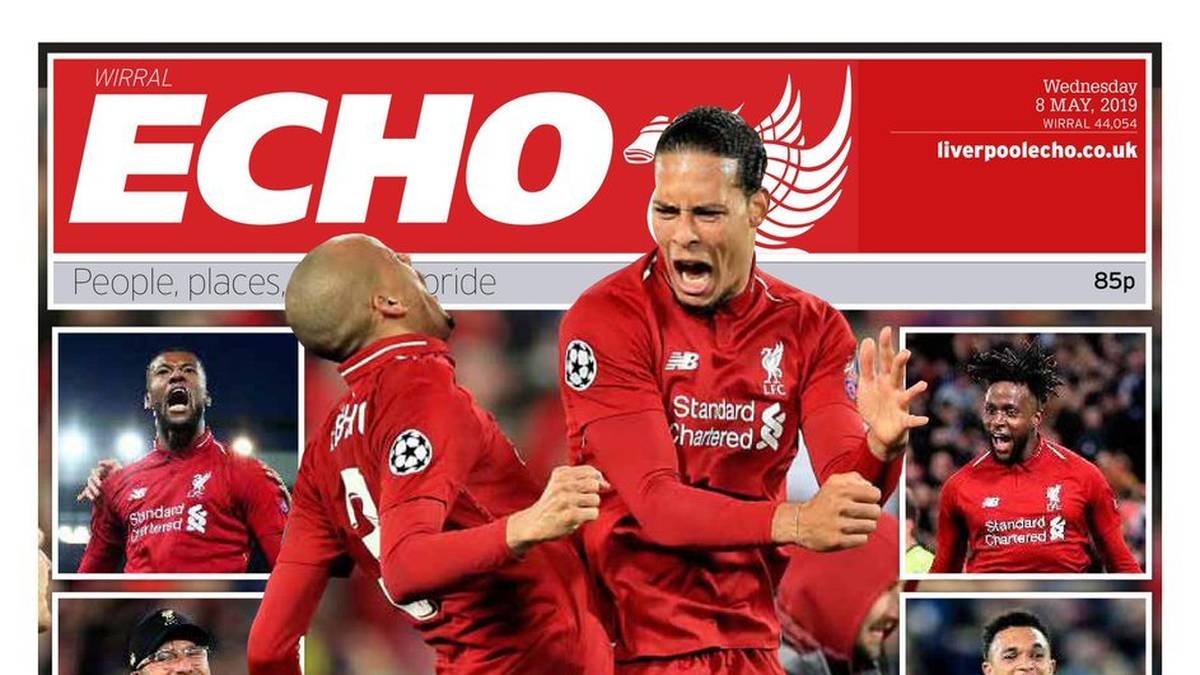Liverpool Echo (England): "Klopps Superhelden schaffen das Unmögliche und zerstören Barca um ein weiteres Finale der Champions League zu erreichen"
