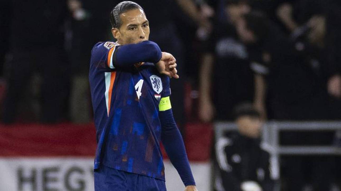 Virgil van Dijk flog mit Gelb-Rot vom Platz