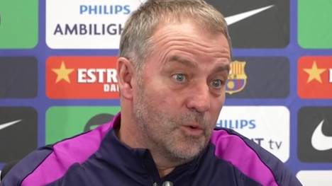 Vor dem Spiel gegen Elche sagt Barca-Trainer Hansi Flick, dass die Champions League der beste Wettbewerb ist. Er schwärmt vom letzten Spieltag.