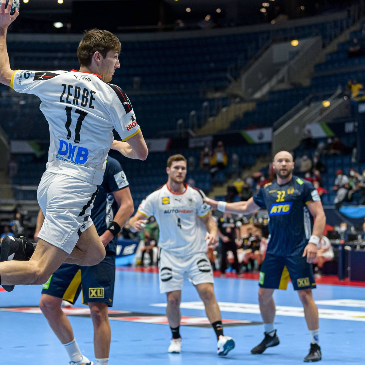 Die deutsche Handball-Nationalmannschaft misst sich im EHF EURO Cup mit Europameister Schweden am 13. Oktober live auf SPORT1