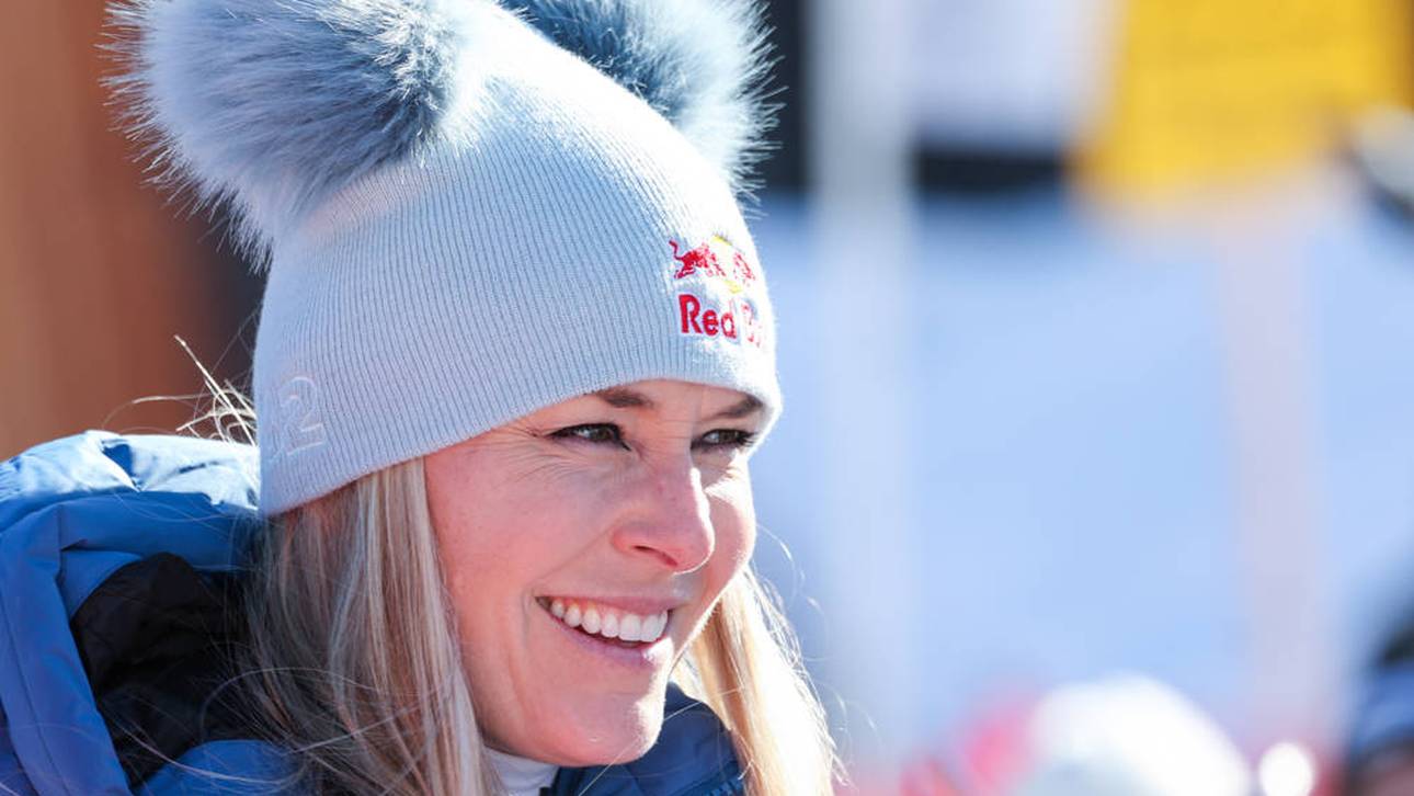 Lindsey Vonn freute sich über den vierten Platz