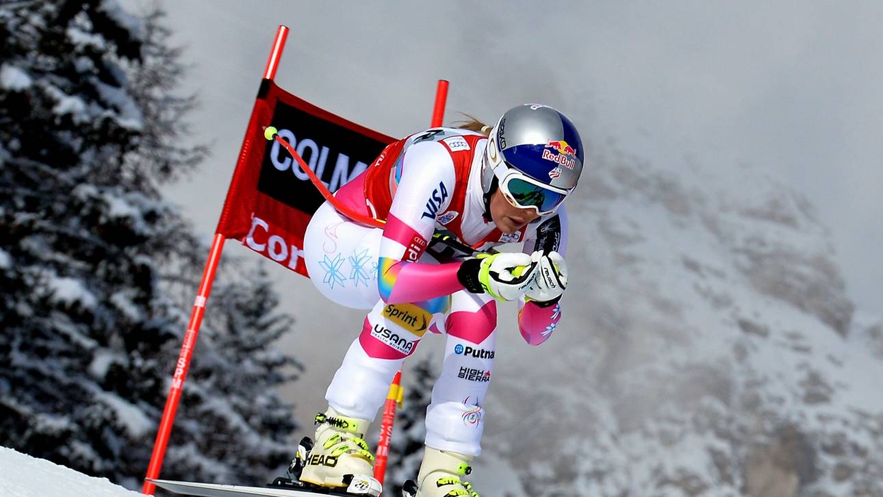 Vonn rast in Cortina zum Rekord-Sieg