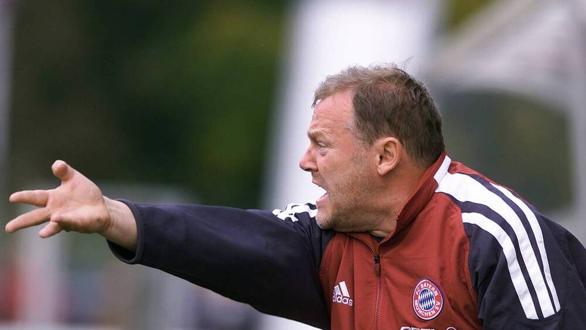 Gerland als Coach der Amateure des FC Bayern im Jahr 2002