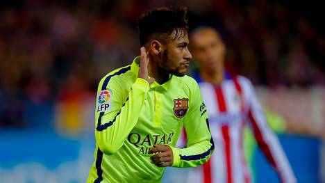 Neymar jubelt für den FC Barcelona