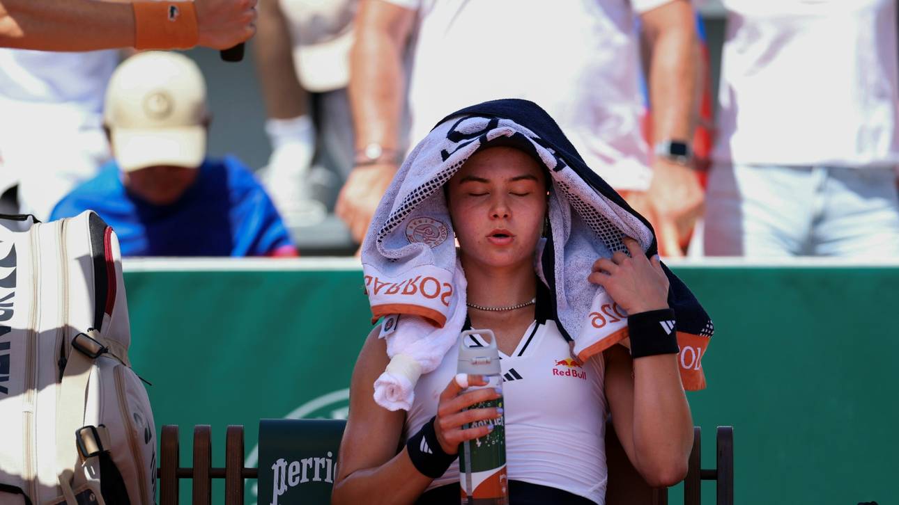 Hitzeplan bei den French Open