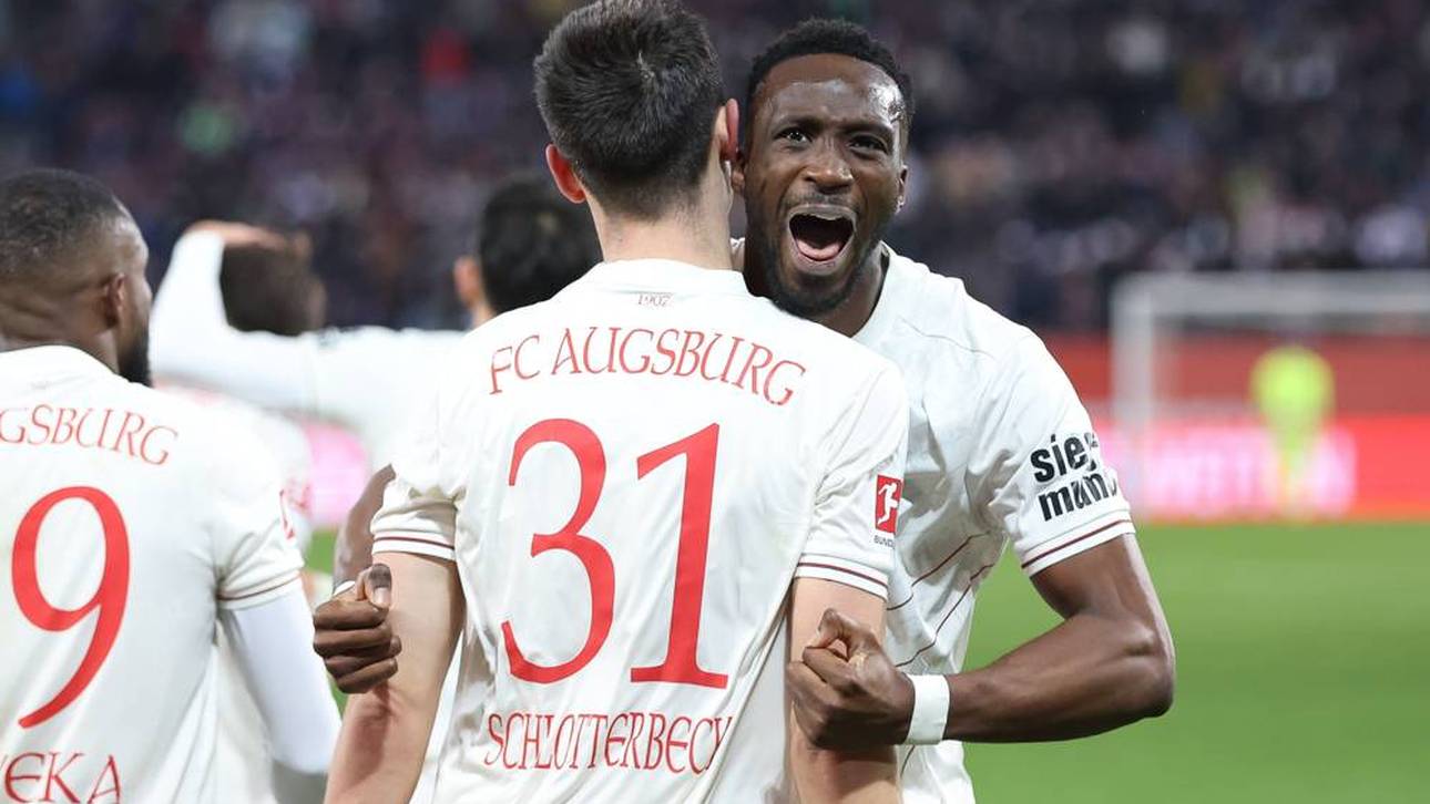 Augsburg-Sieg in letzter Sekunde