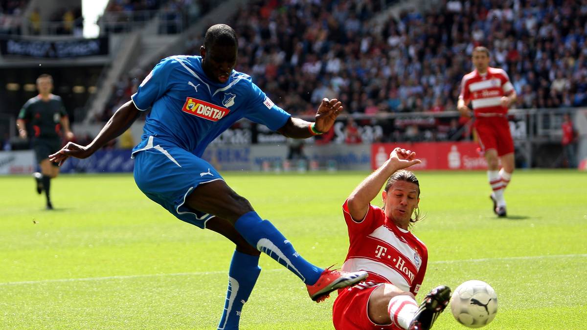 TSG 1899 HOFFENHEIM (hier Demba Ba,l.): 12 Jahre - seit 2008/09
