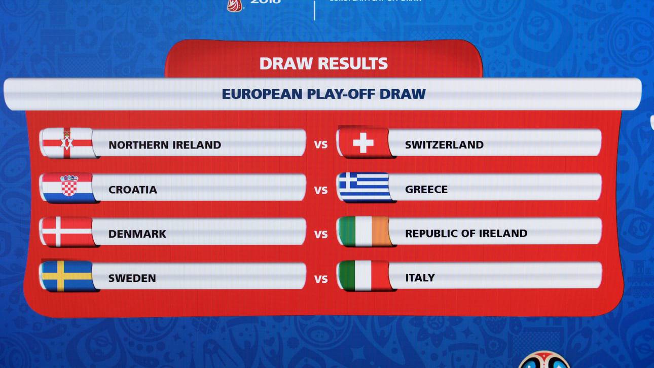 Die Spiele der europäischen WM-Playoffs in der Übersicht