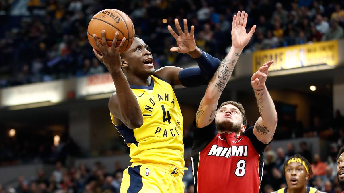 RANG 1 - VICTOR OLADIPO (Guard, Indiana Pacers): Der Titel muss aber ganz klar nach Indiana gehen. Im Trade mit den OKC Thunder wurde Oladipo nur als Trostpreis gesehen - mittlerweile muss man fragen, ob er nicht sogar aktuell der beste Spieler im Trade um Paul George ist...
