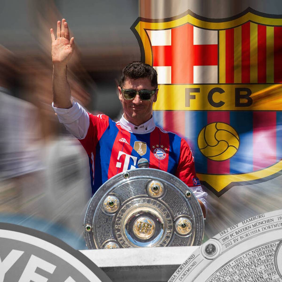 Wechselt Robert Lewandowski nach dem Meistertitel mit dem FC Bayern zum FC Barcelona?