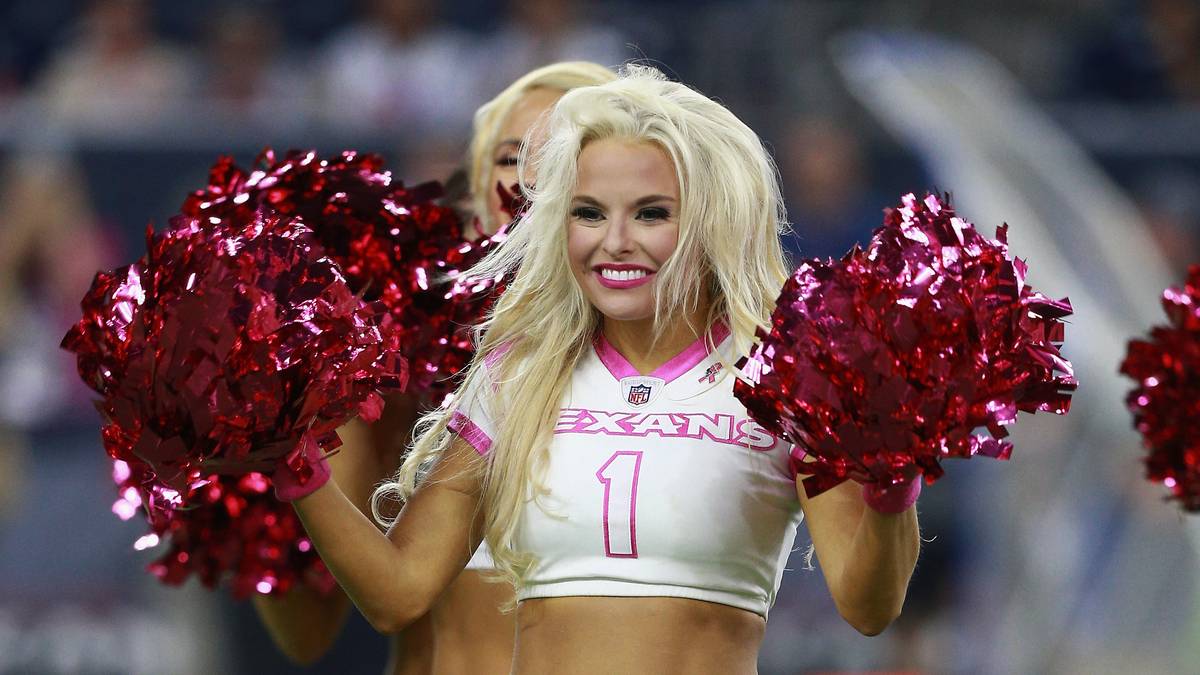 Auch die Houston Texans bekennen Farbe im Kampf gegen Brustkrebs