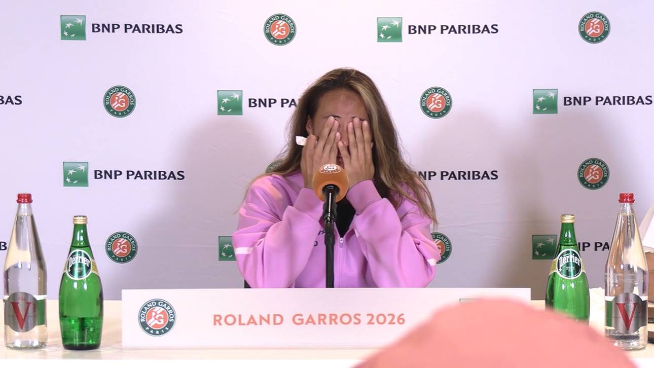 Bittere Tränen! Tennis-Star wird von Emotionen überwältigt