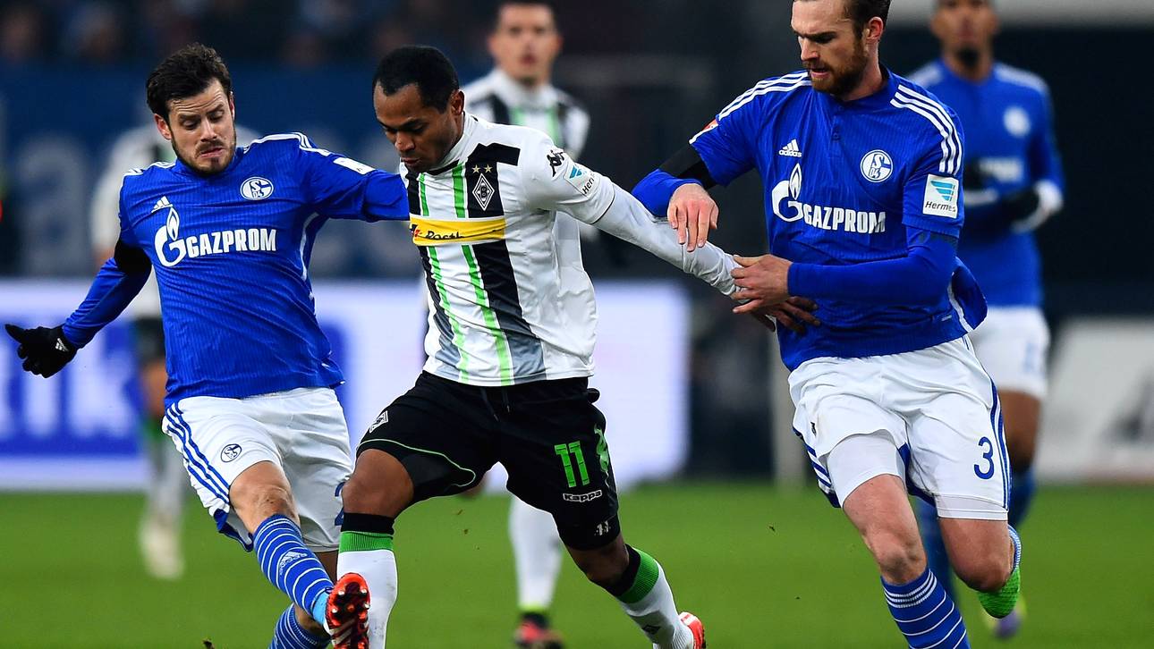Jan Kirchhoff und Tranquillo Barnette gegen Raffael