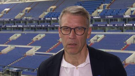 Schalke-Sportvorstand Peter Knäbel spricht nach dem Abstieg in die 2. Bundesliga über die Kaderplanung für die kommende Saison. 