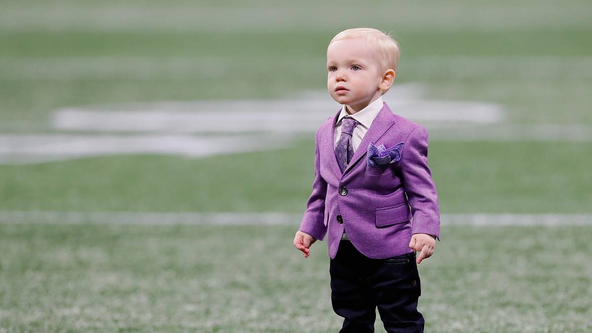 Conor jr. macht große Augen...