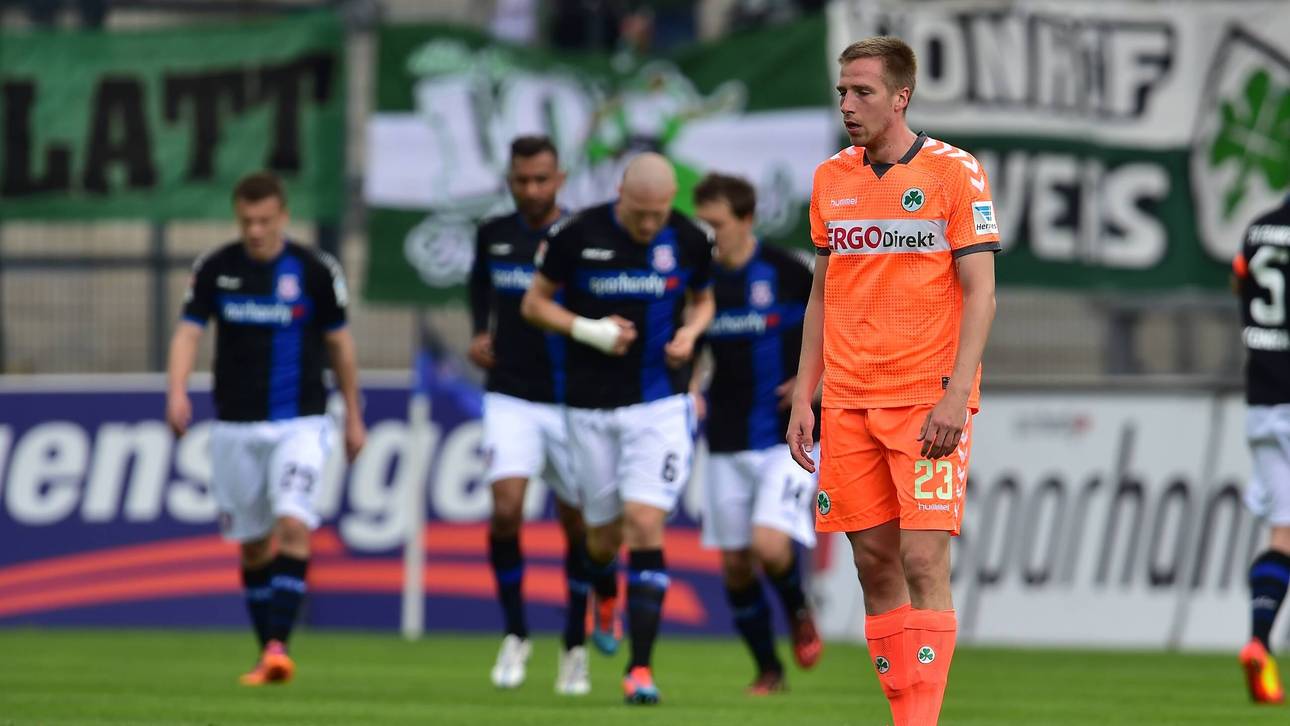 Fürth verpasst den Befreiungsschlag