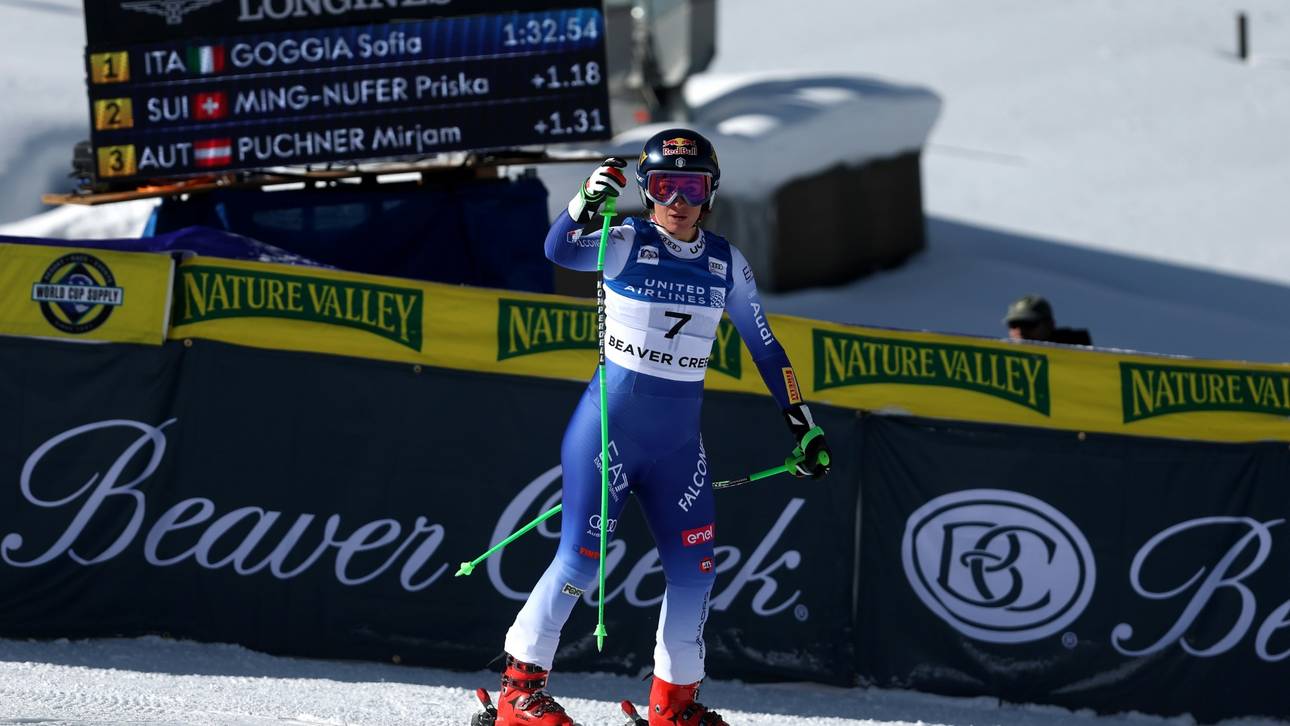 Goggia bei Comeback Zweite – Vonn als Vorläuferin bejubelt