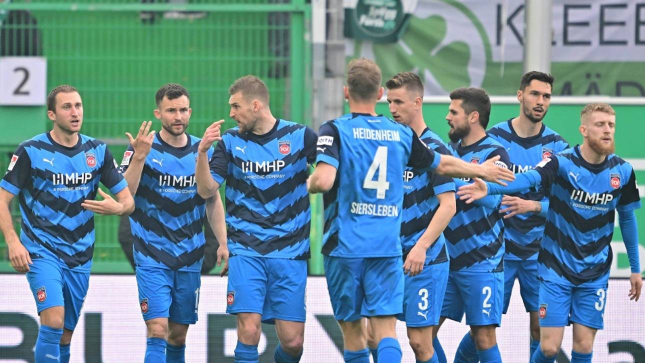 Heidenheim bleibt auf Kurs – Braunschweig zittert