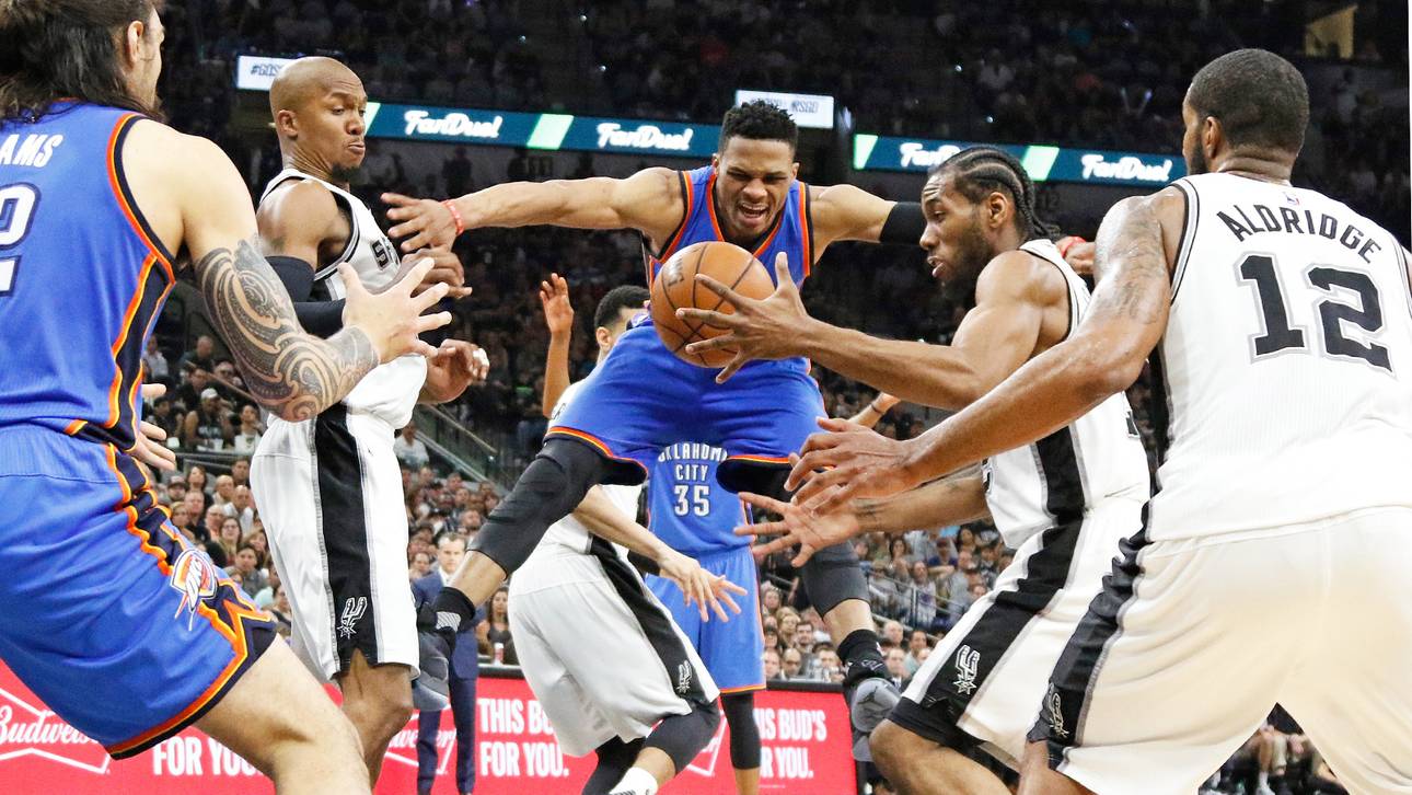 Westbrook-Show! Spurs droht der K.o.