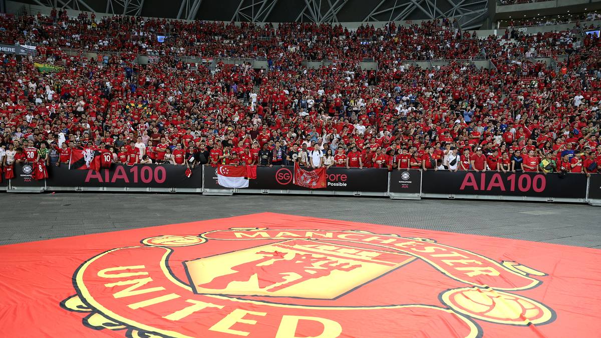 PLATZ 6 - MANCHESTER UNITED (Fußball, Premier League): Wert: 3,81 Milliarden Dollar (-8%), Bruttoeinkommen: 238 Millionen Dollar