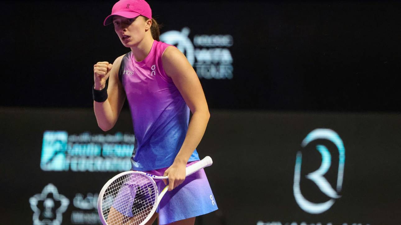 Swiatek verhindert Fehlstart