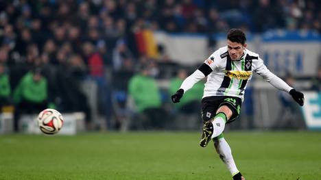 Granit Xhaka von Borussia Mönchengladbach im Einsatz