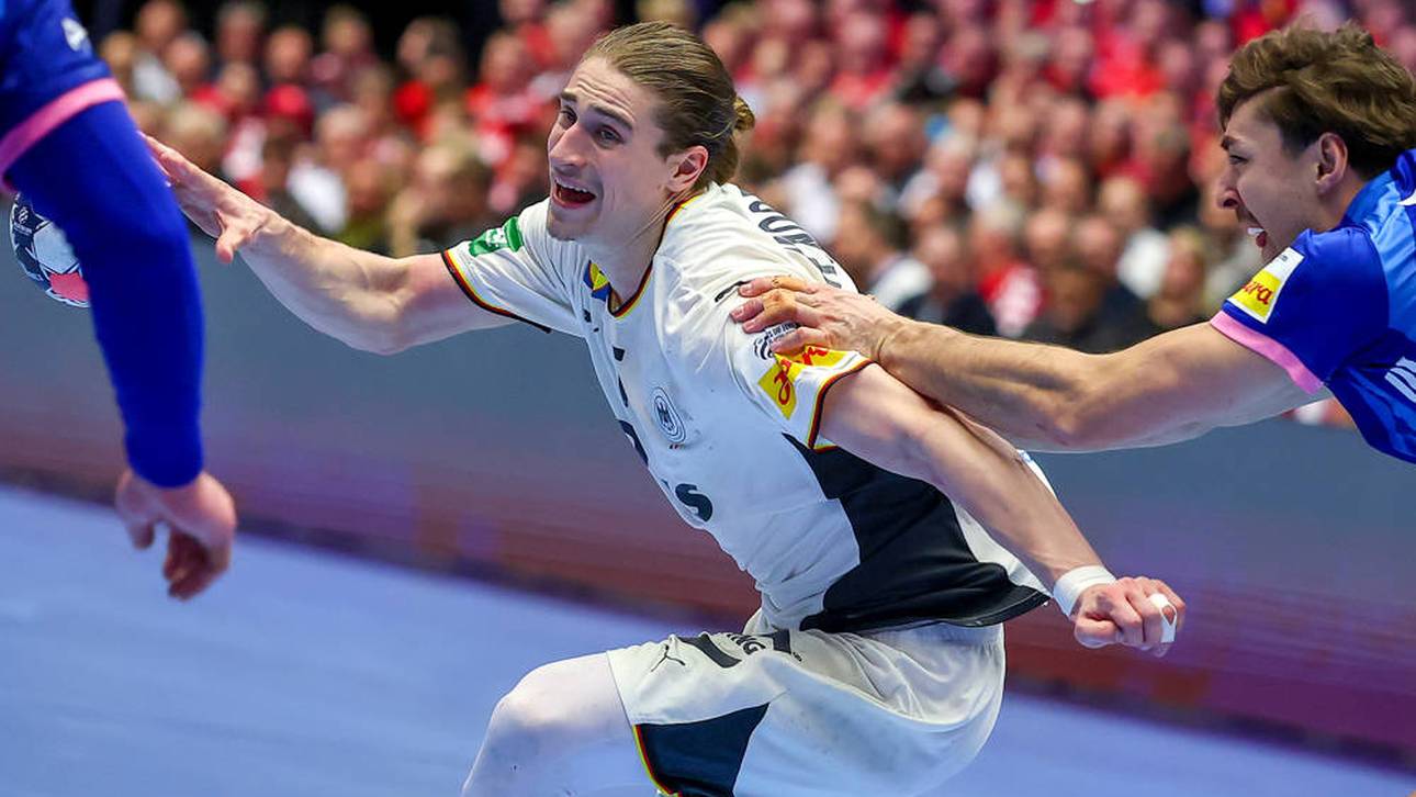 Juri Knorr überzeugte beim Sieg gegen Frankreich