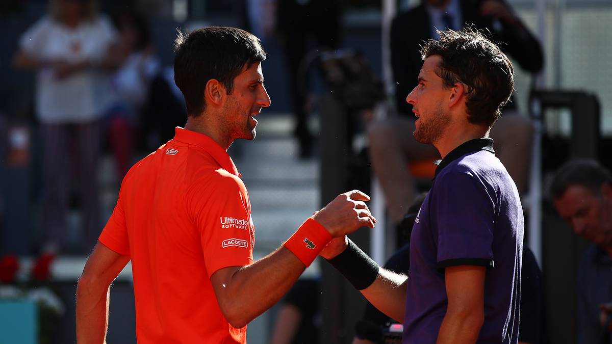 In Paris kassiert der Djoker dann eine dramatische Fünf-Satz-Niederlage gegen Sandplatzspezialist Dominic Thiem
