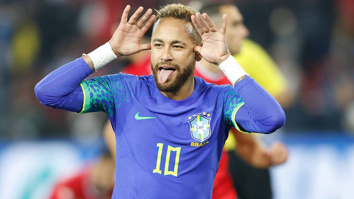 Das blaue Auswärtstrikot der Brasilianer 