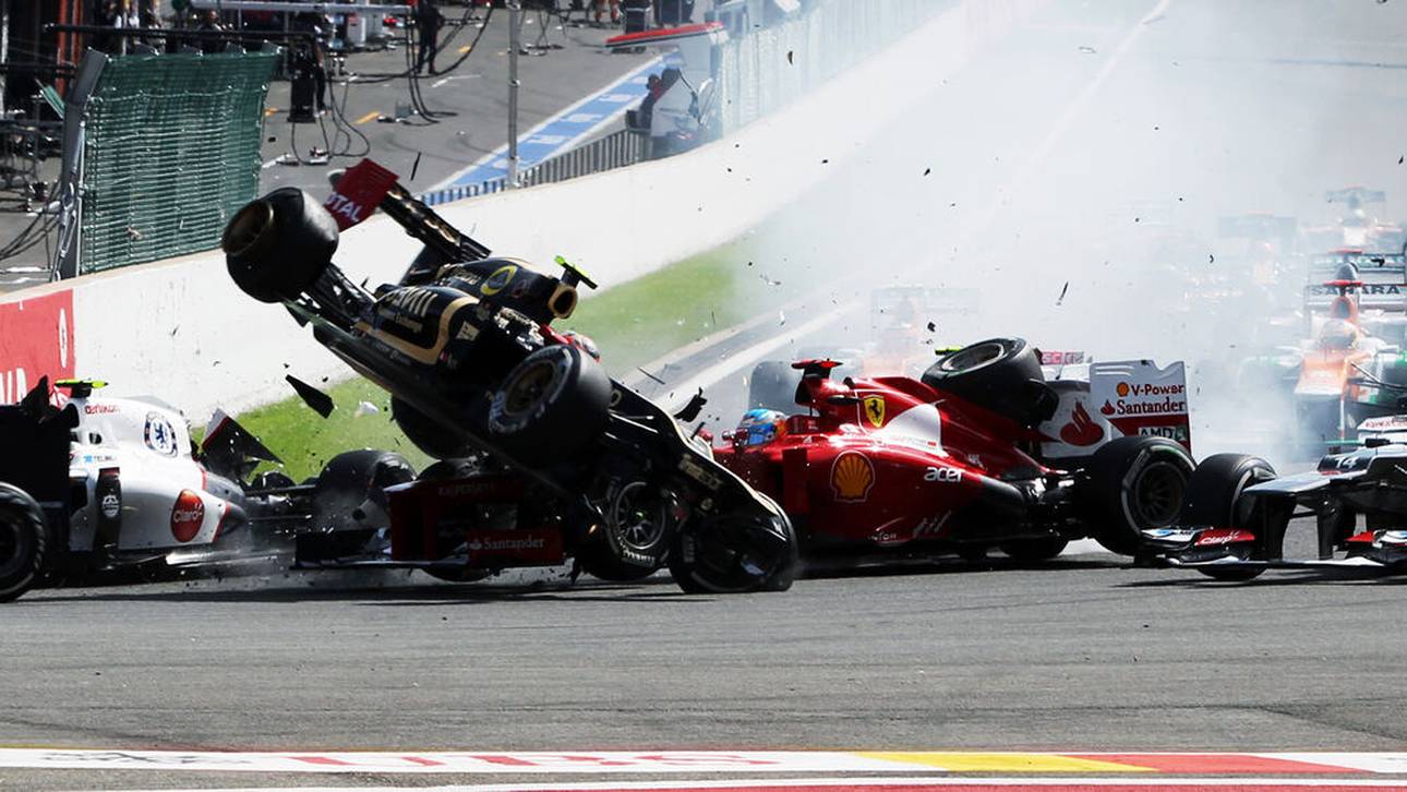 Romain Grosjean auf Abwegen in Spielberg