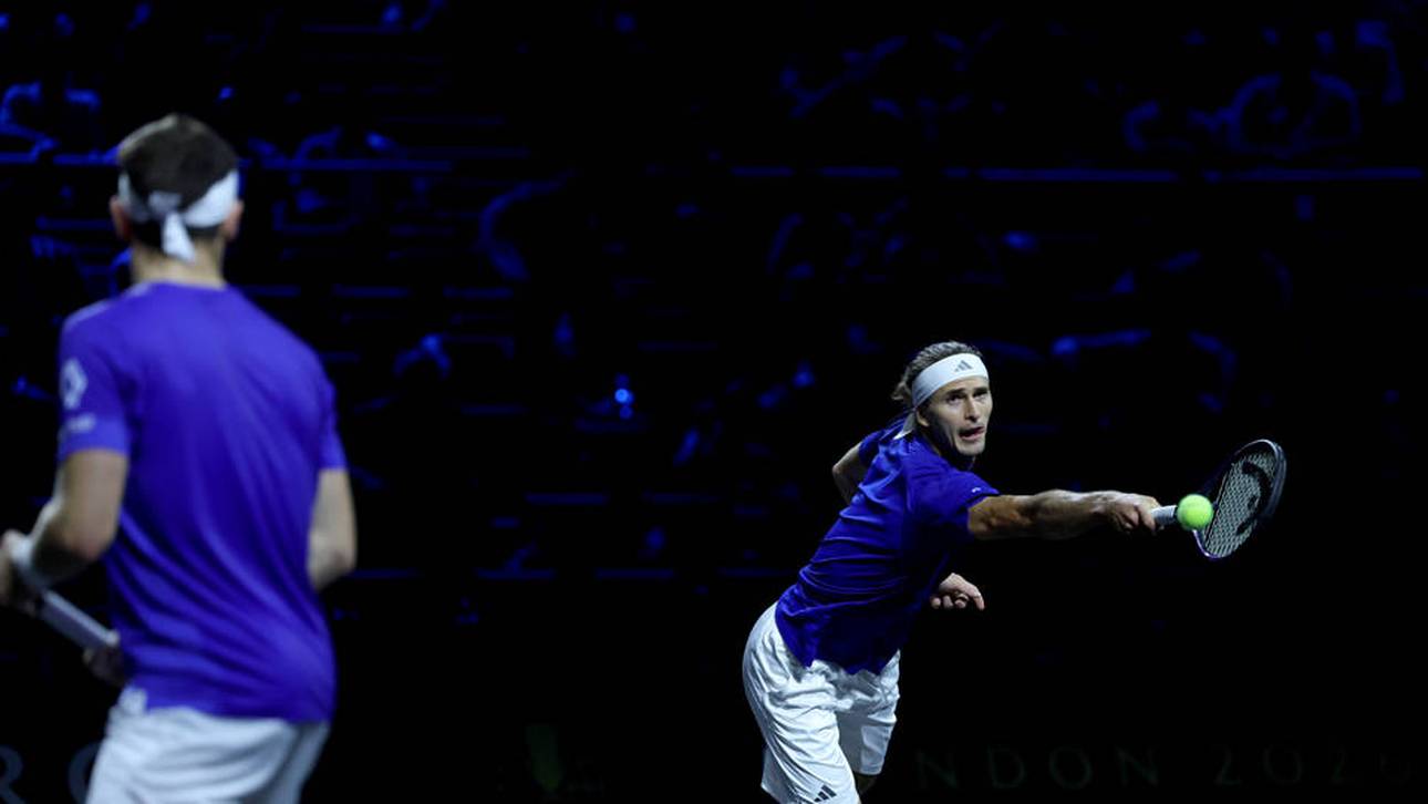 Alexander Zverev will sein zweites Einzel beim Laver Cup gewinnen