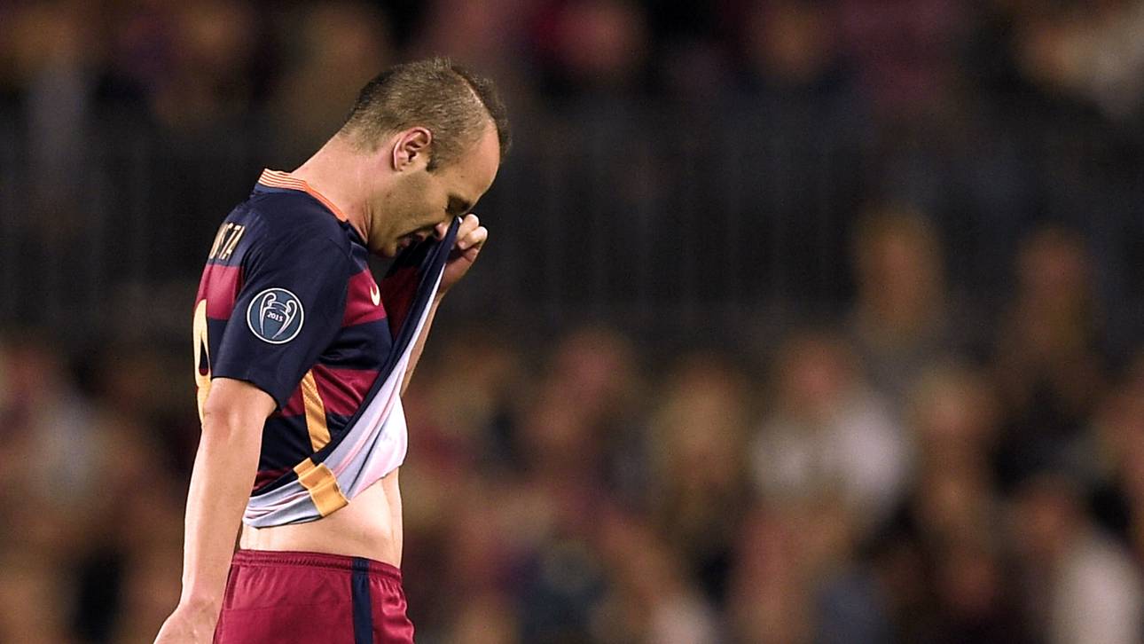 Iniesta verletzt sich gegen Bayer