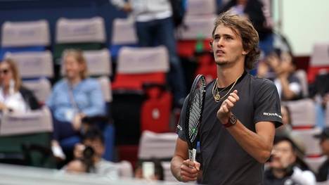 Alexander Zverev steht beim Masters in Shanghai im Halbfinale